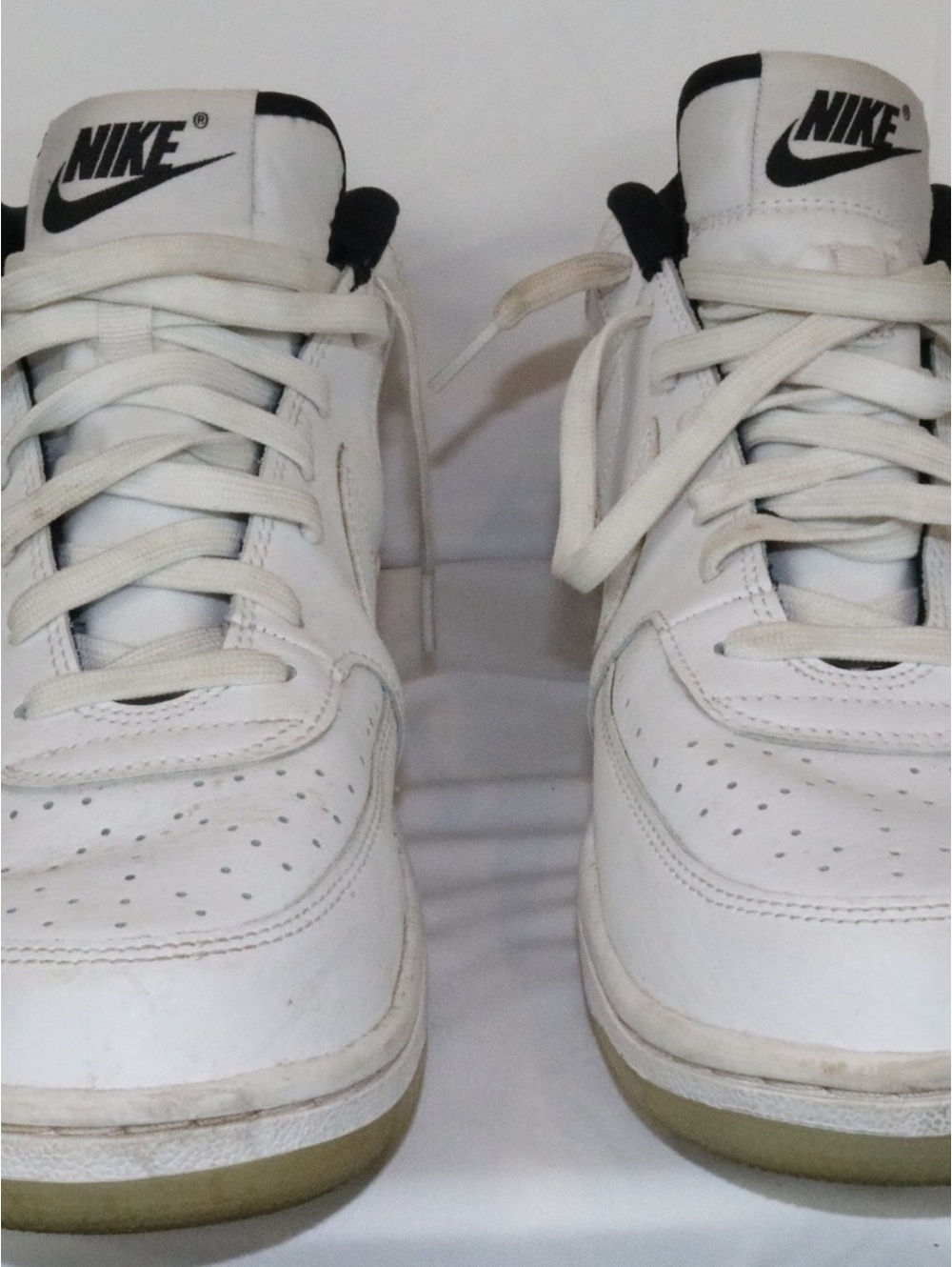 Nike Sky Force 3/4 'White/Black' Sneakers Men's Size 15 CT8448-102 Size 12